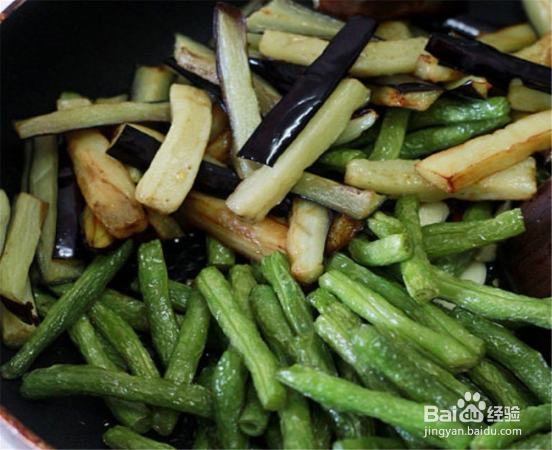 简单易学—豆角茄子