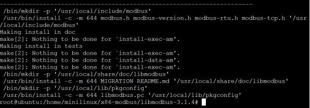 迅为开发板中modbus移植方法和使用文档