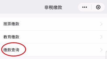 云闪付怎样查询税务缴款信息