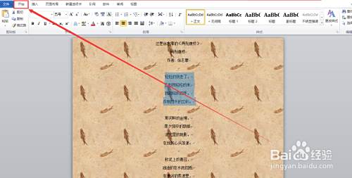 Word文字怎么设置茶色 背景2 深色25 百度经验 Word文字怎么设置茶色 背景2 深色25 百度经验