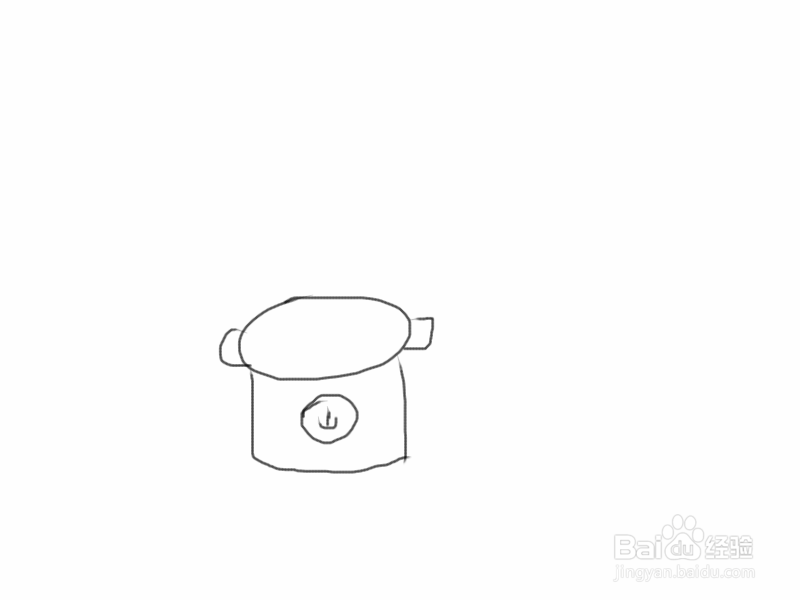 手绘涂鸦系列之怎样画家用蒸蛋器