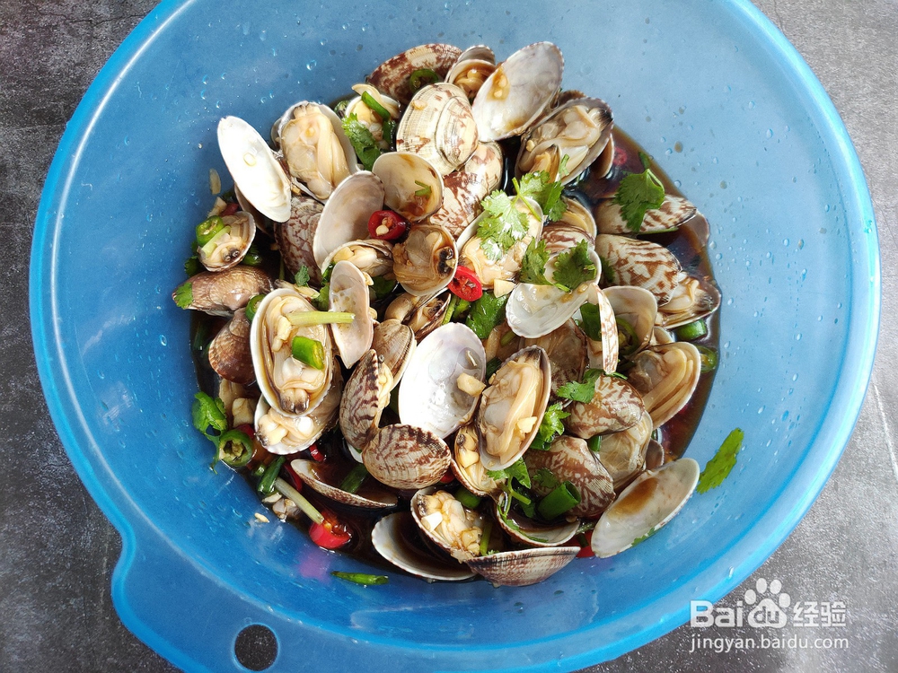 捞汁花甲-香辣可口