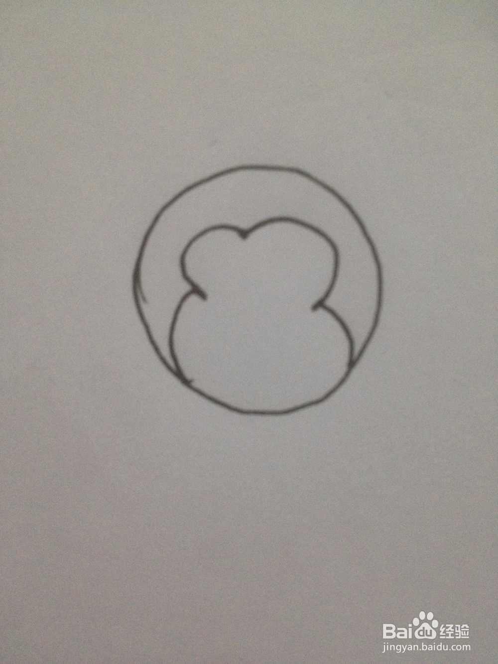 如何画一只简单的猴子