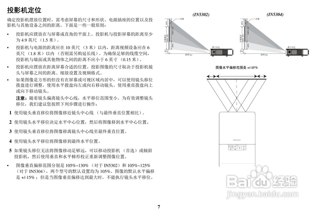 富可视InFocus IN5302投影机使用说明书:[1]