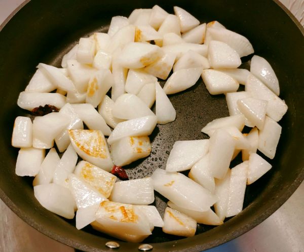 豆瓣酱烧白萝卜