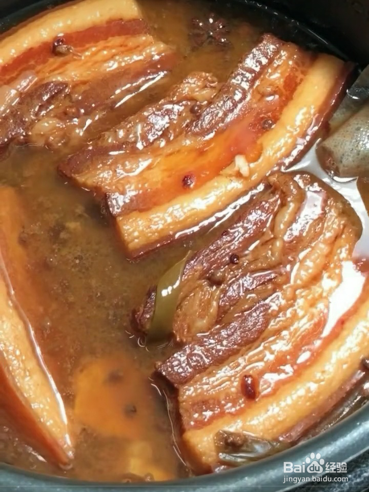 秘制红烧熏肉的教程