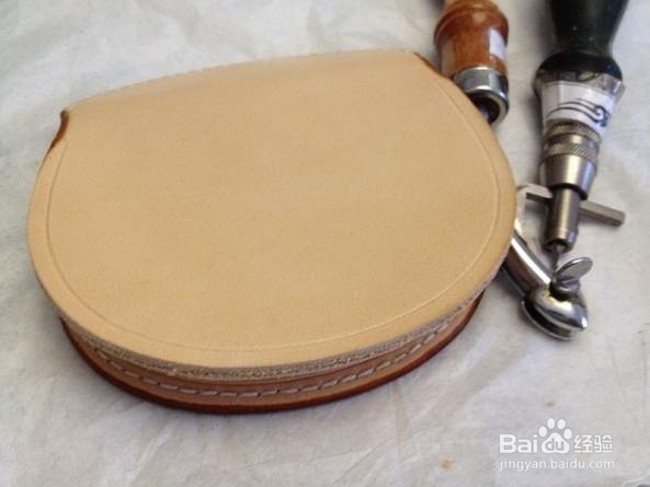 手工牛皮包制作教程