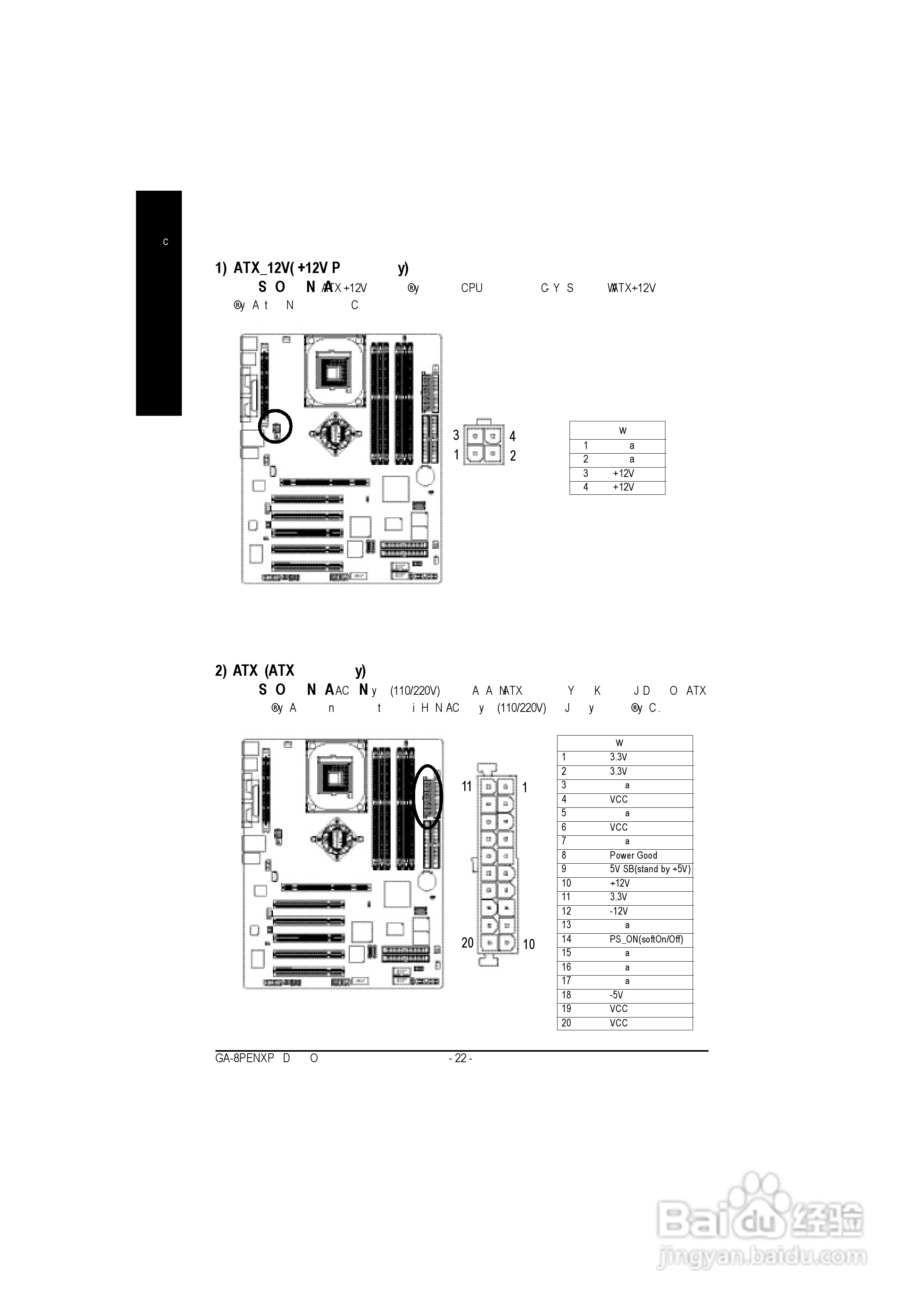 GA-8PENXP P4泰坦系列主机板中文安装使用手册:[3]