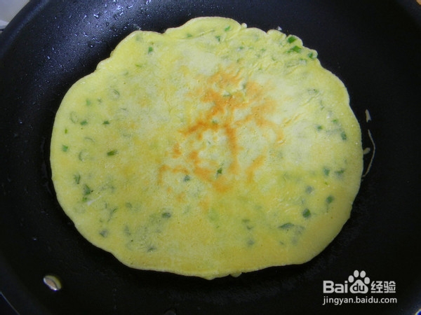 早餐葱花鸡蛋饼的做法