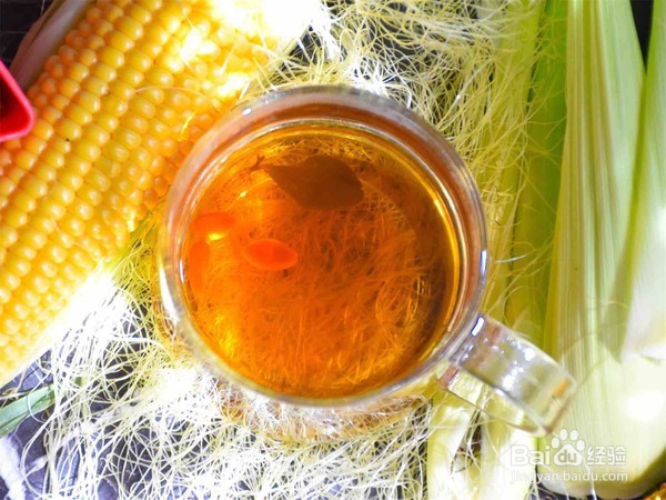 玉米须茶的做法