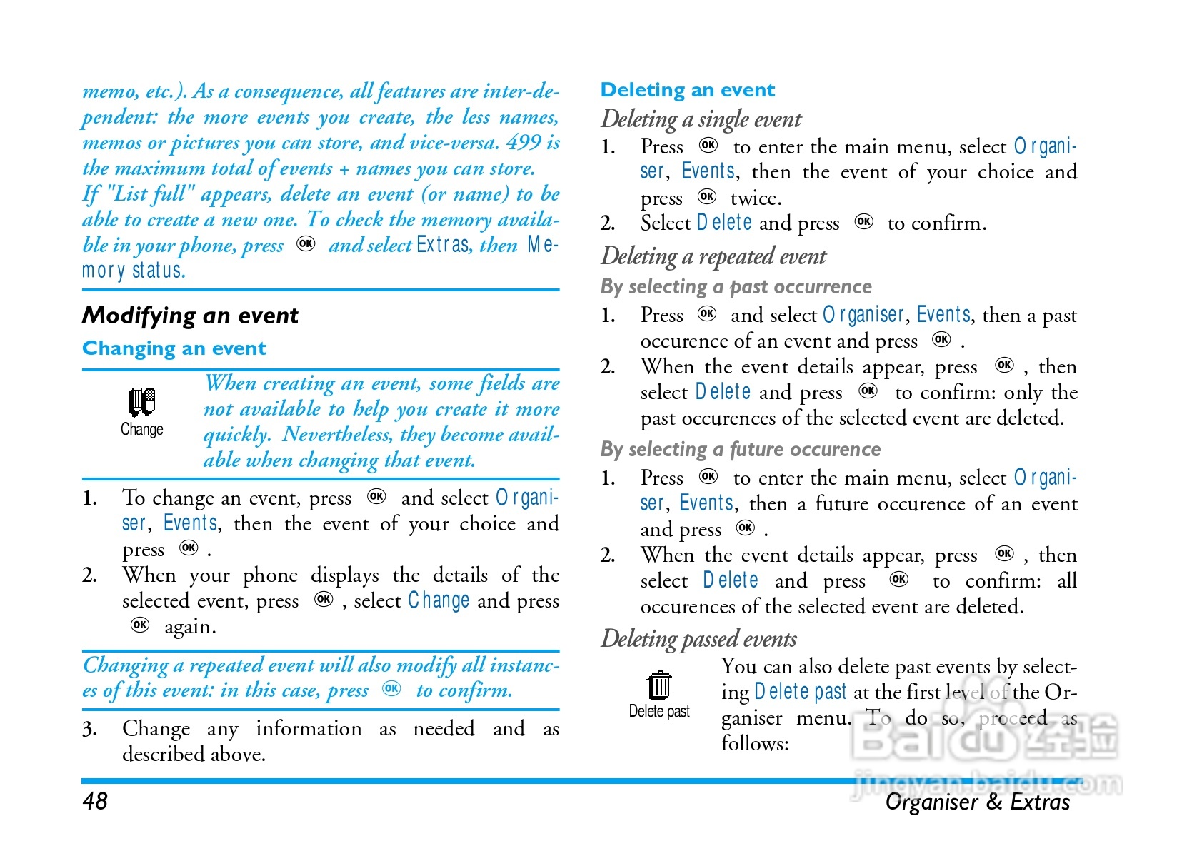 飞利浦手机CT8998/ASCCANCN型使用说明书:[5]