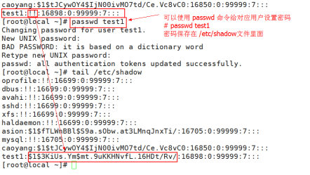 linux用户的管理的添加