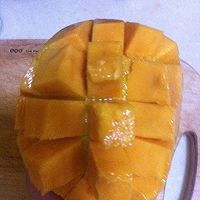 面先生之芒果香橘沙冰的做法