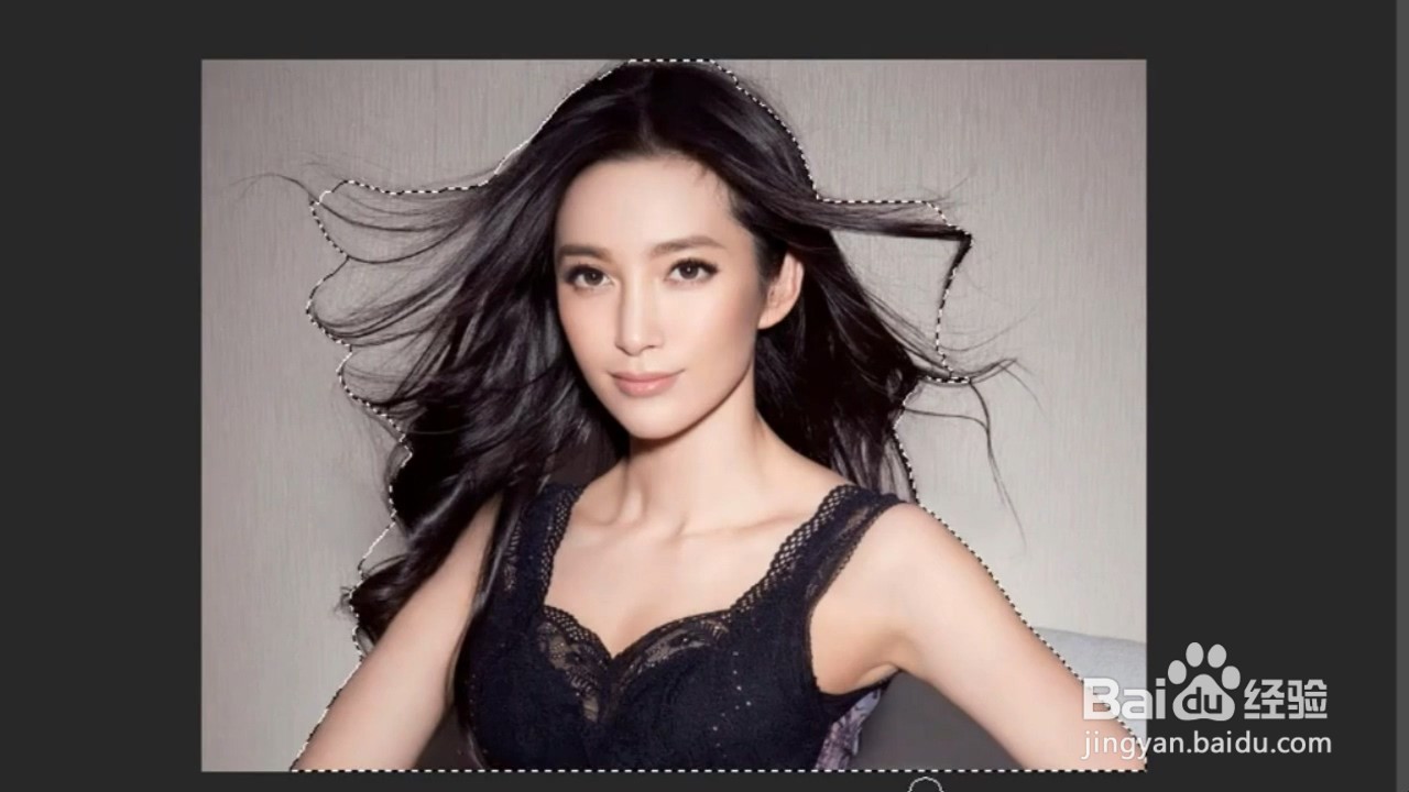 Ps如何抠取头发丝？