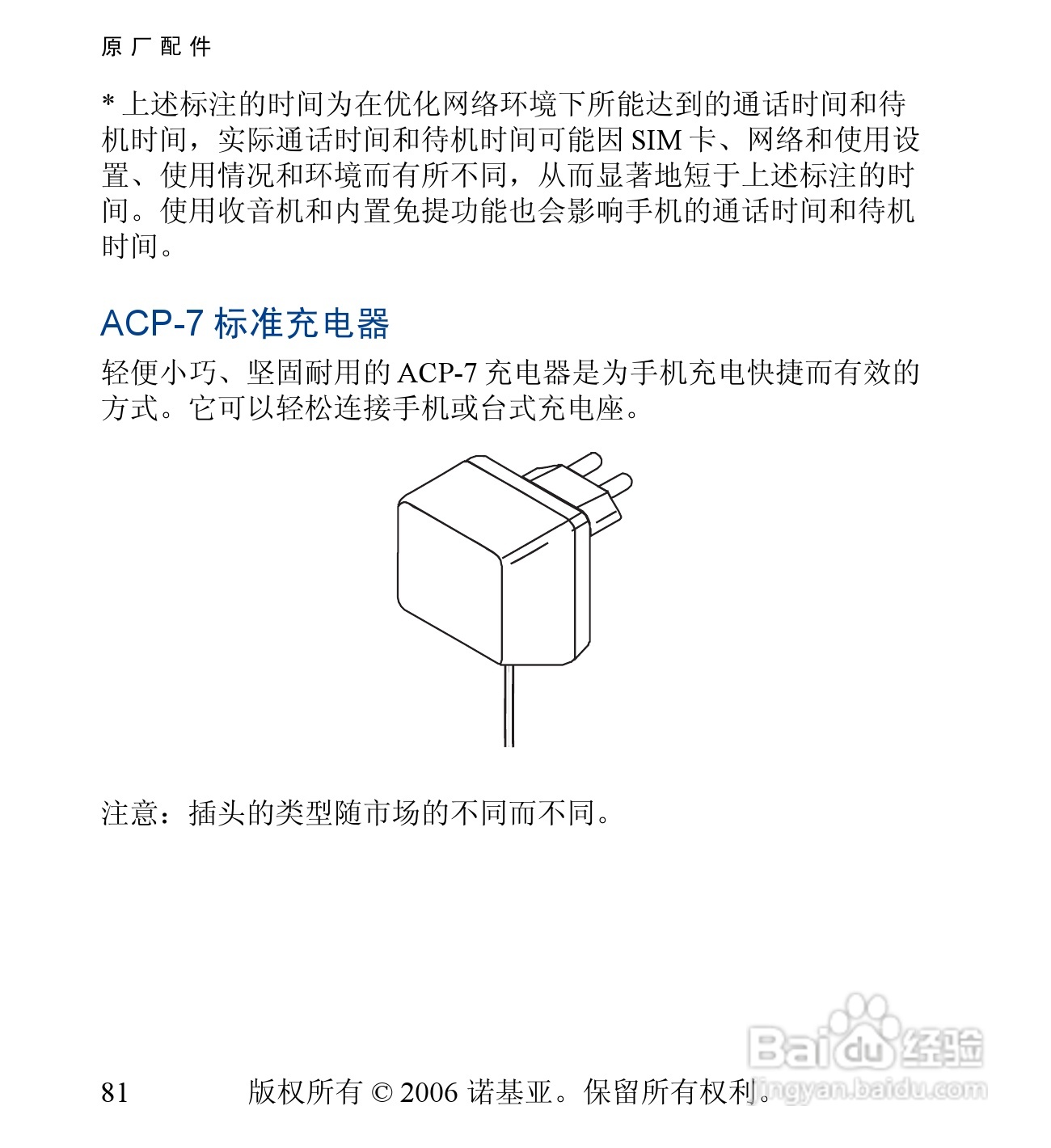 诺基亚6030手机使用说明书:[9]