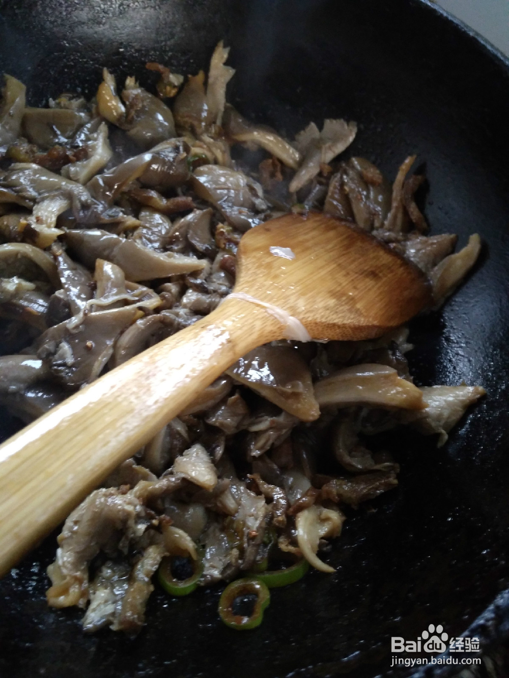 猪肉炒鲜蘑技巧