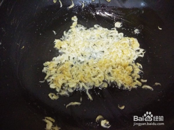 教你做虾皮炒青蒜