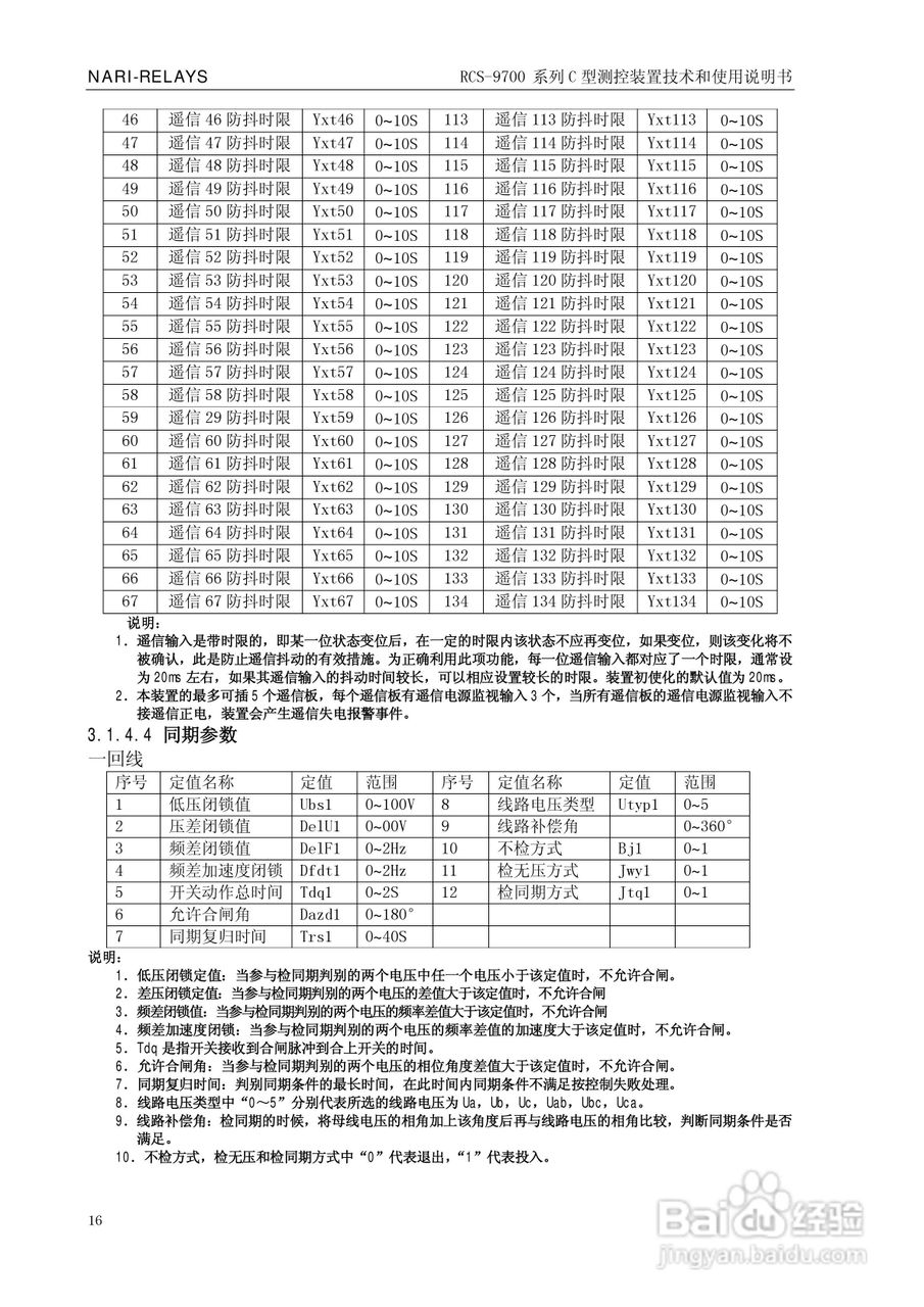 RCS-9709C测控装置技术和使用说明书:[3]