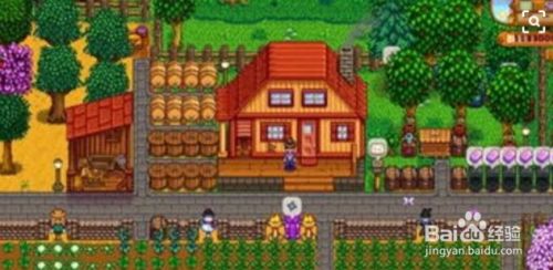 星露谷物语牛棚建造方法 百度经验