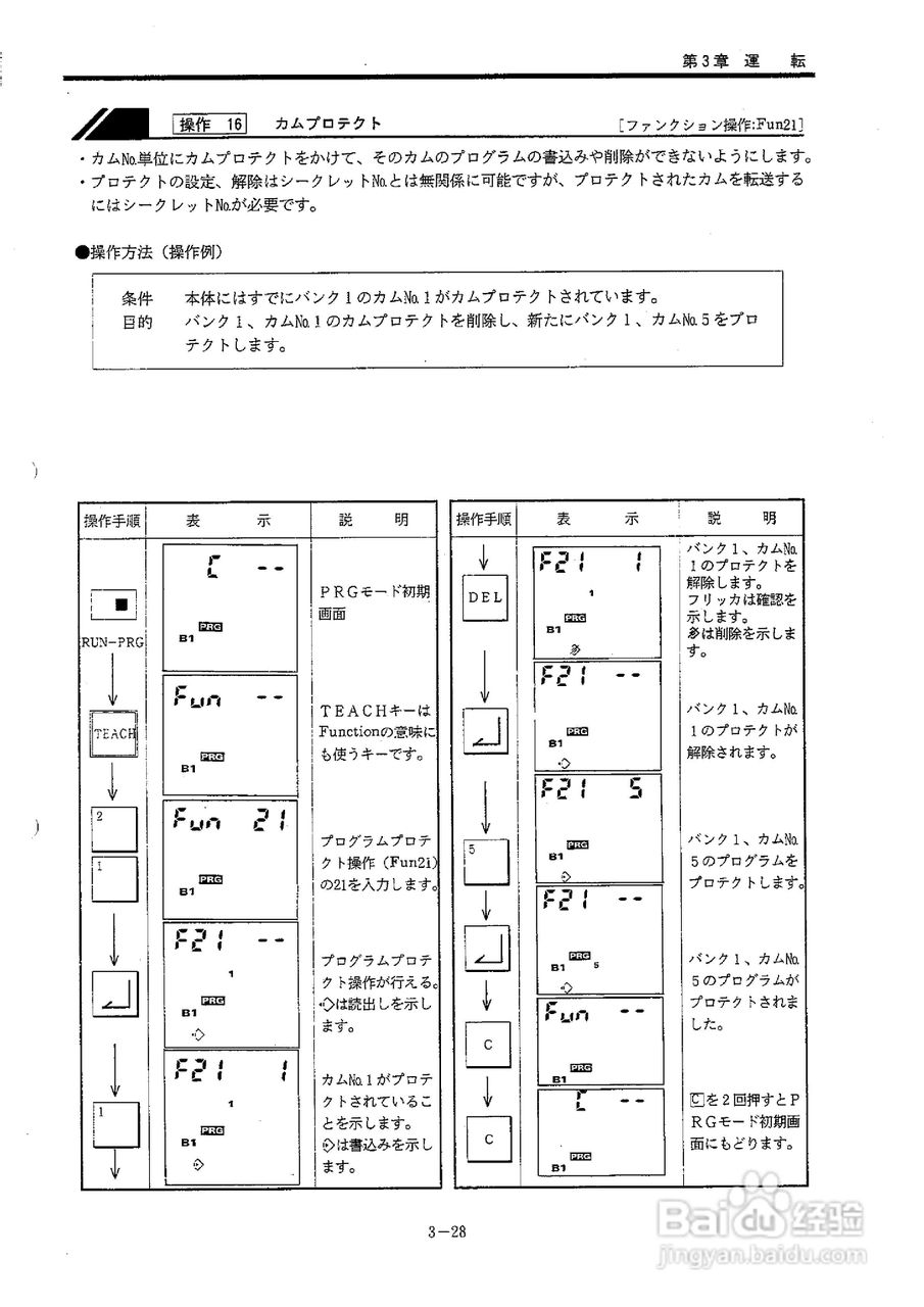 OMRON 3F88L-155凸轮定位器使用说明书:[7]
