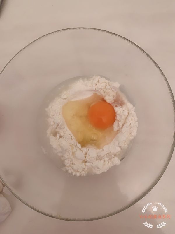 肉松虾米鸡蛋饼