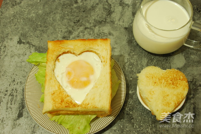 爱心满满简易三明治