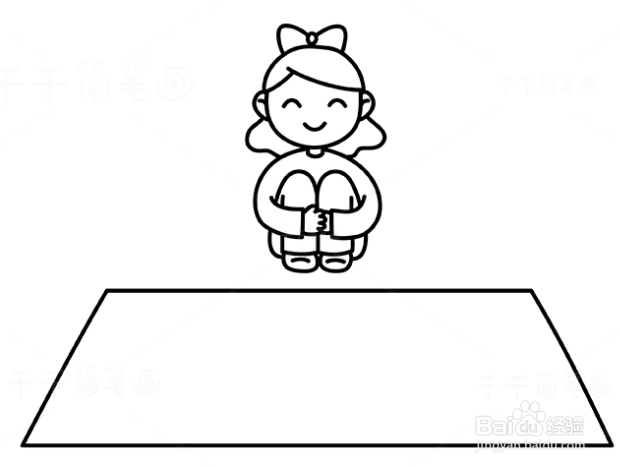 跳蚤市场简笔画