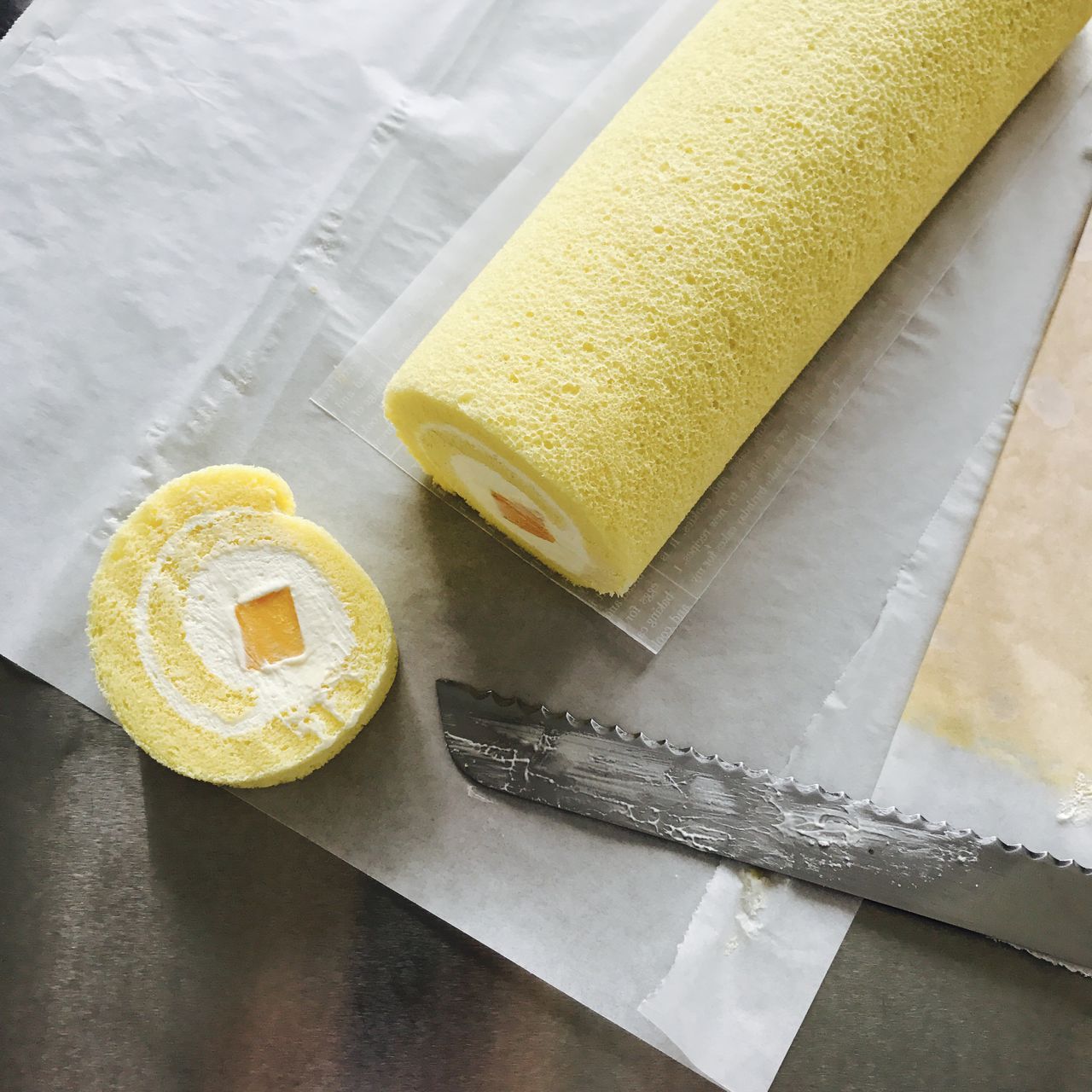 一条小清新蛋糕卷的做法，超美味的哦！