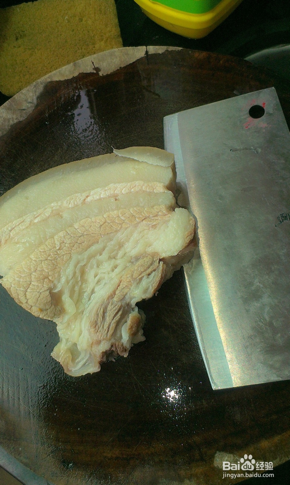 肥而不腻——麻油白肉的做法