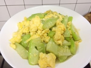 教你怎么做家常丝瓜炒鸡蛋