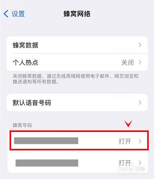 iphone13pro怎样开启5G