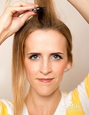 DIY好看的长发盘法