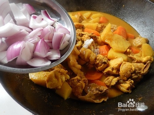 如何做咖喱土豆鸡块