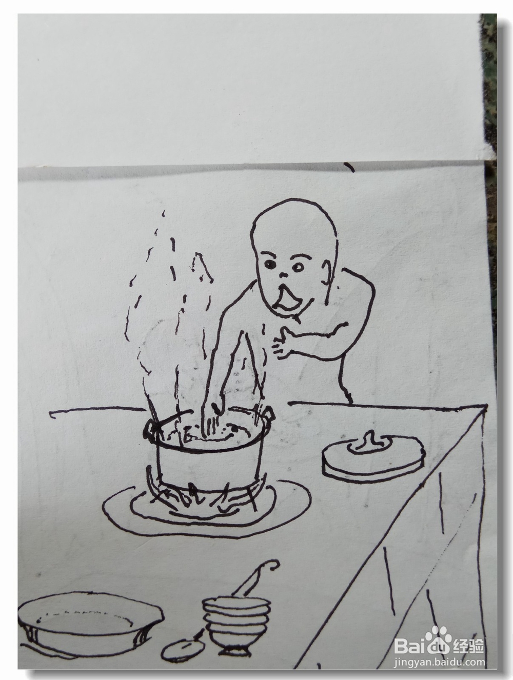 怎样画简笔画”手不要伸进去