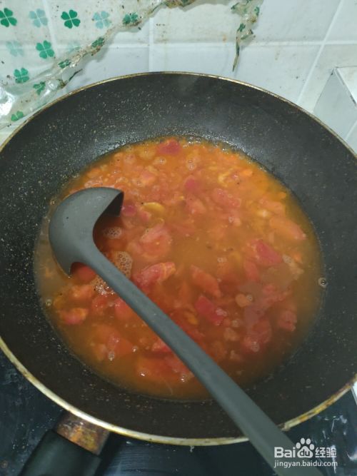 家常菜西红柿鸡蛋饼汤