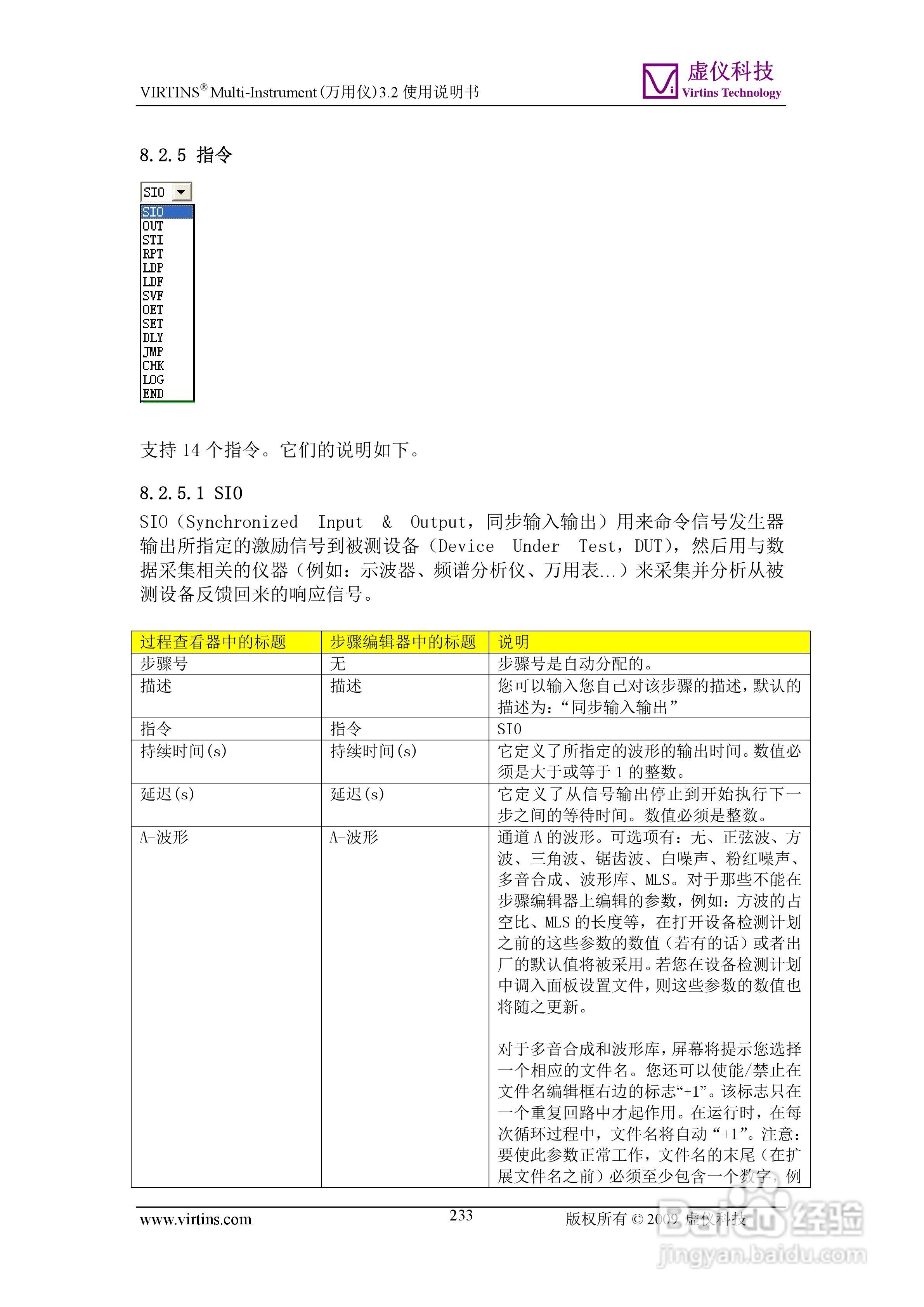 VIRTINS Multi-Instrument万用仪3.2版 使用说明书:[24]