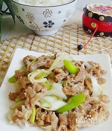 美食5200---葱爆羊肉