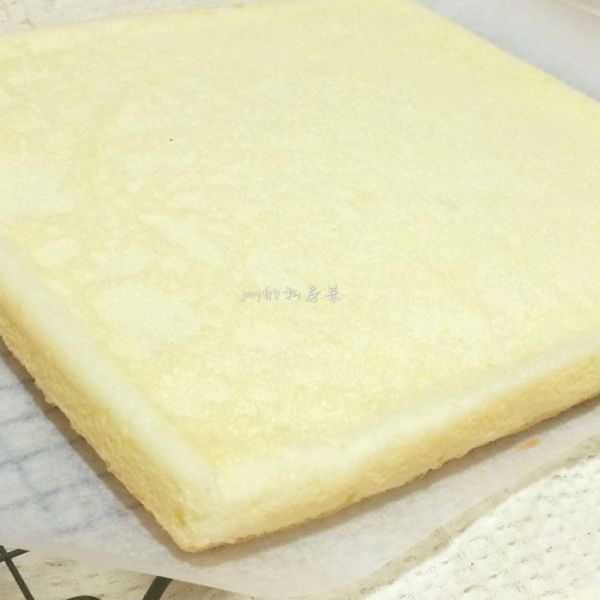 原味戚风蛋糕卷