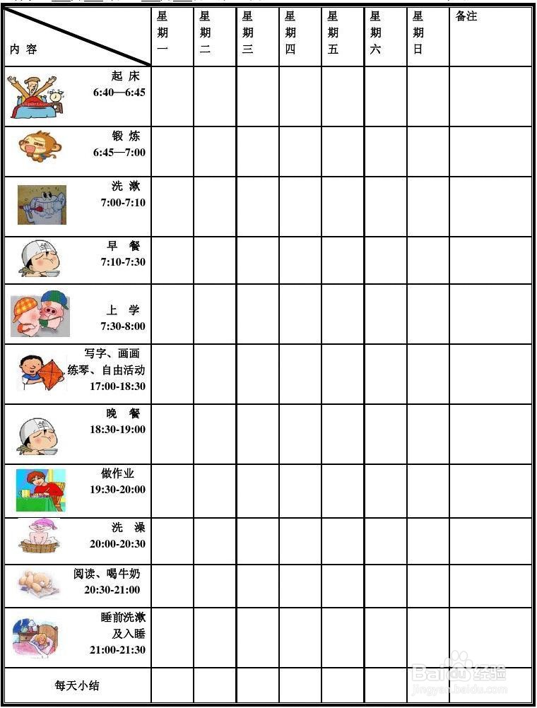 培养孩子学会时间管理的方法