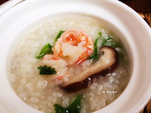 鲜虾瑶柱海鲜粥