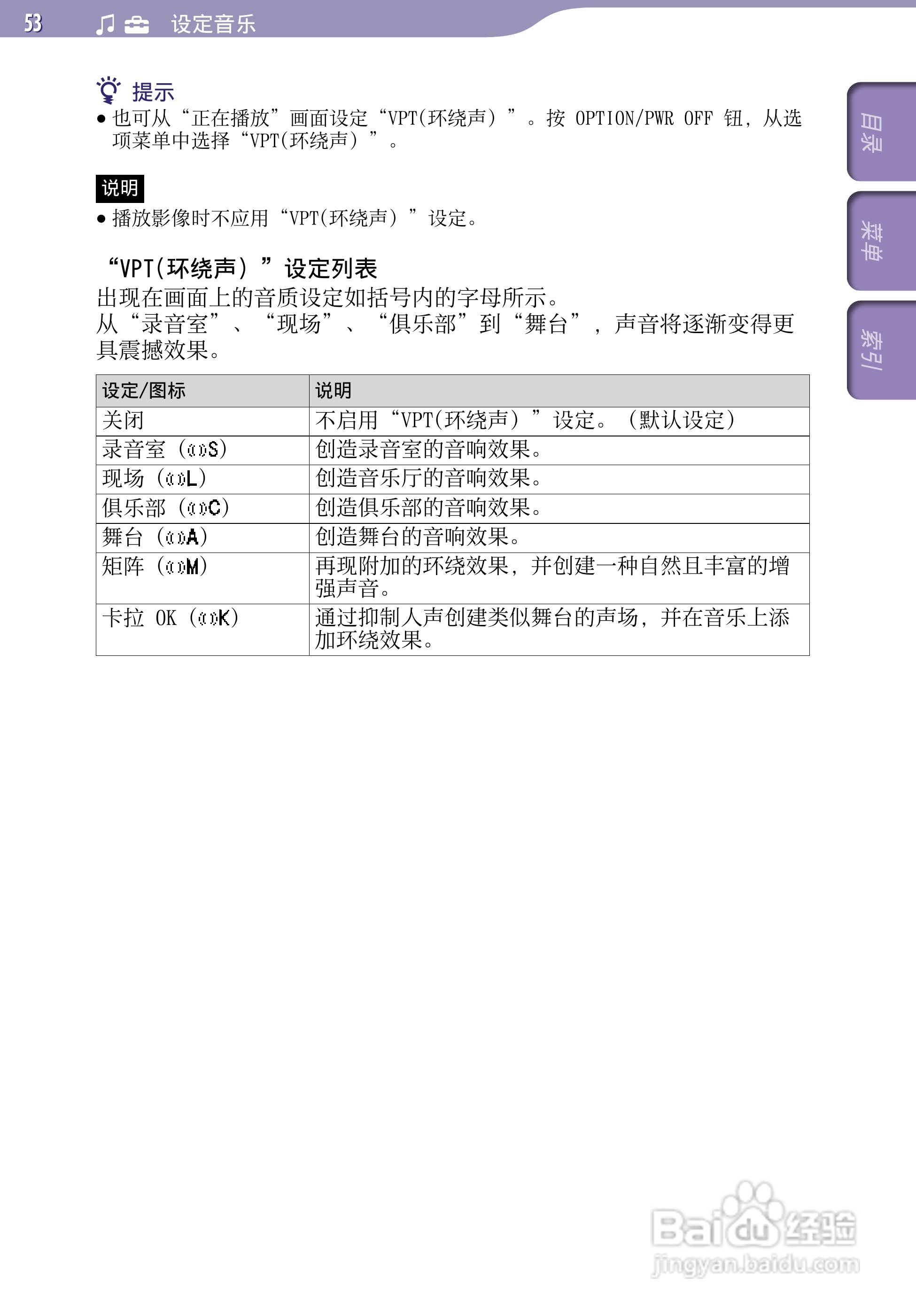 SONY索尼NWZ-A726数码影音使用说明书:[6]