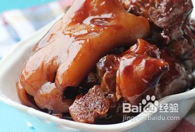 美味红烧猪蹄的做法