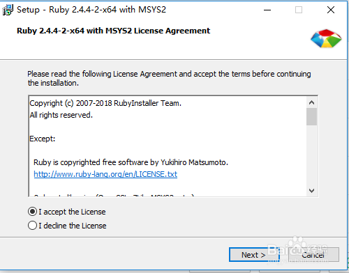 如何在windows10系统下安装ruby on rails