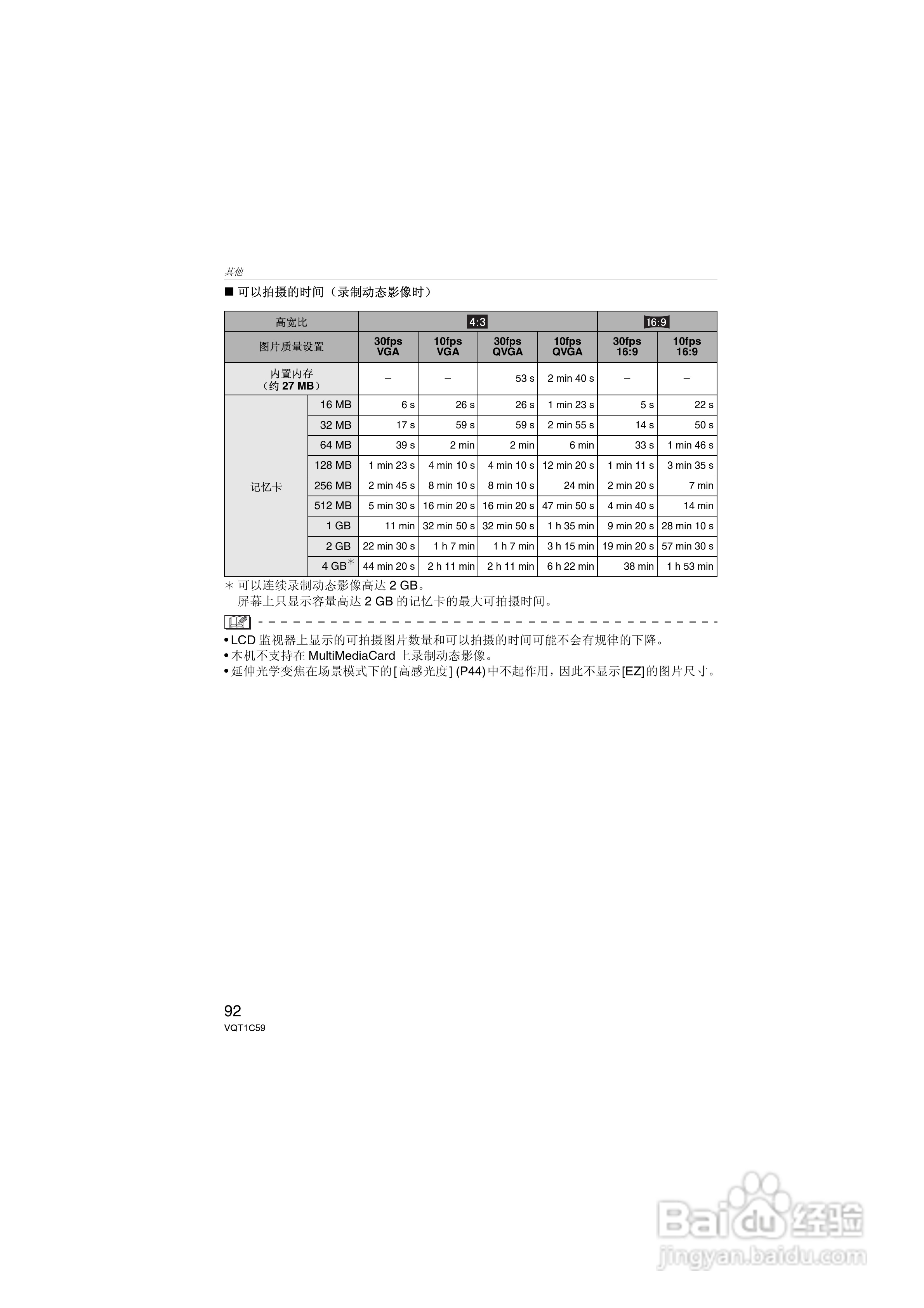Panasonic DMC-LZ7GK数码相机使用说明书:[10]