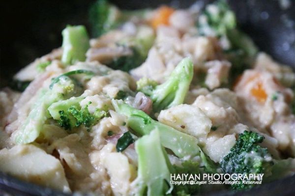 秋日补肺润燥创意养生菜