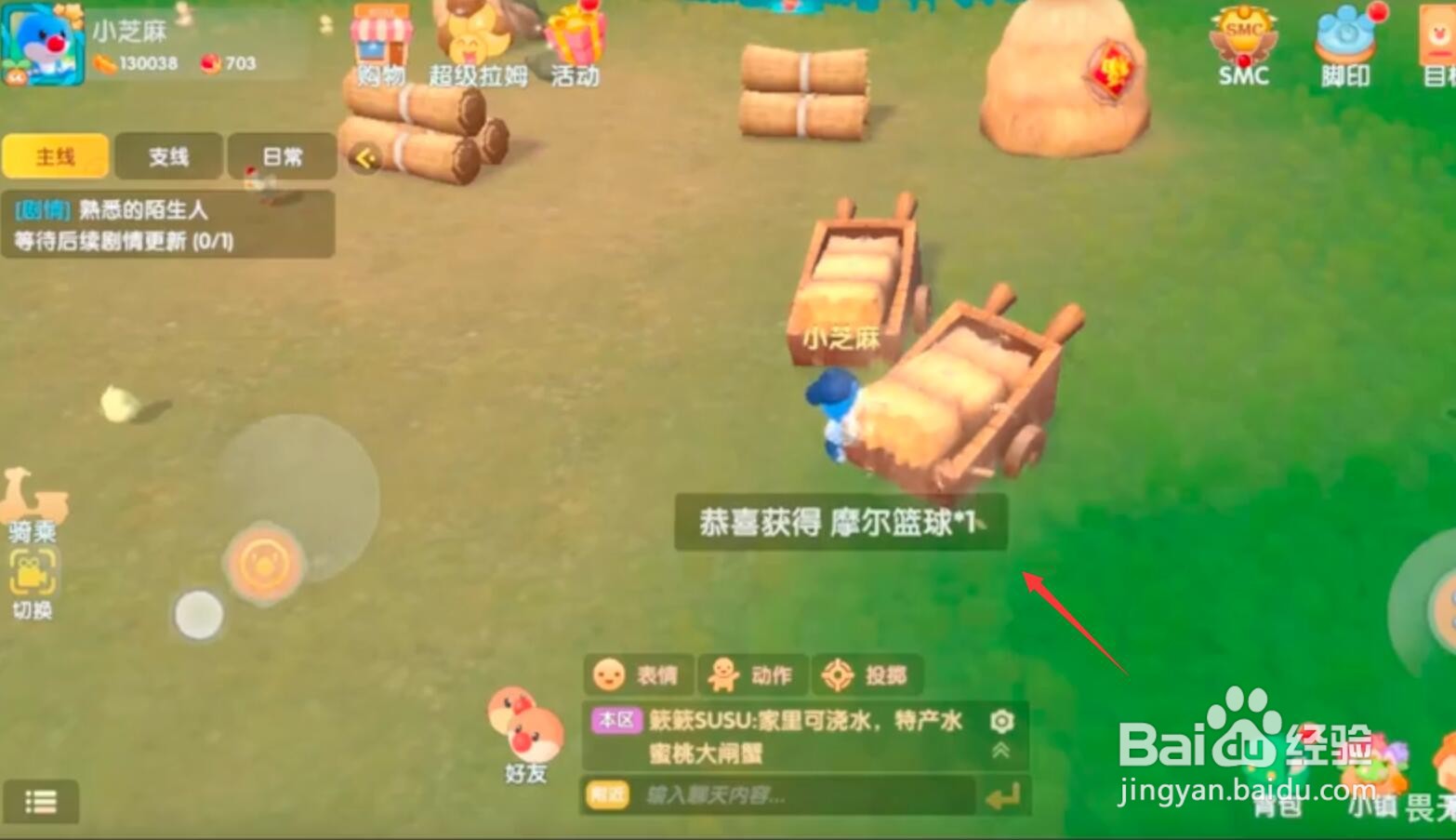 摩尔庄园摩尔篮球怎样获得