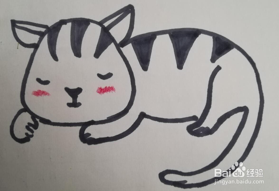 小猫的画法 小猫的简笔画