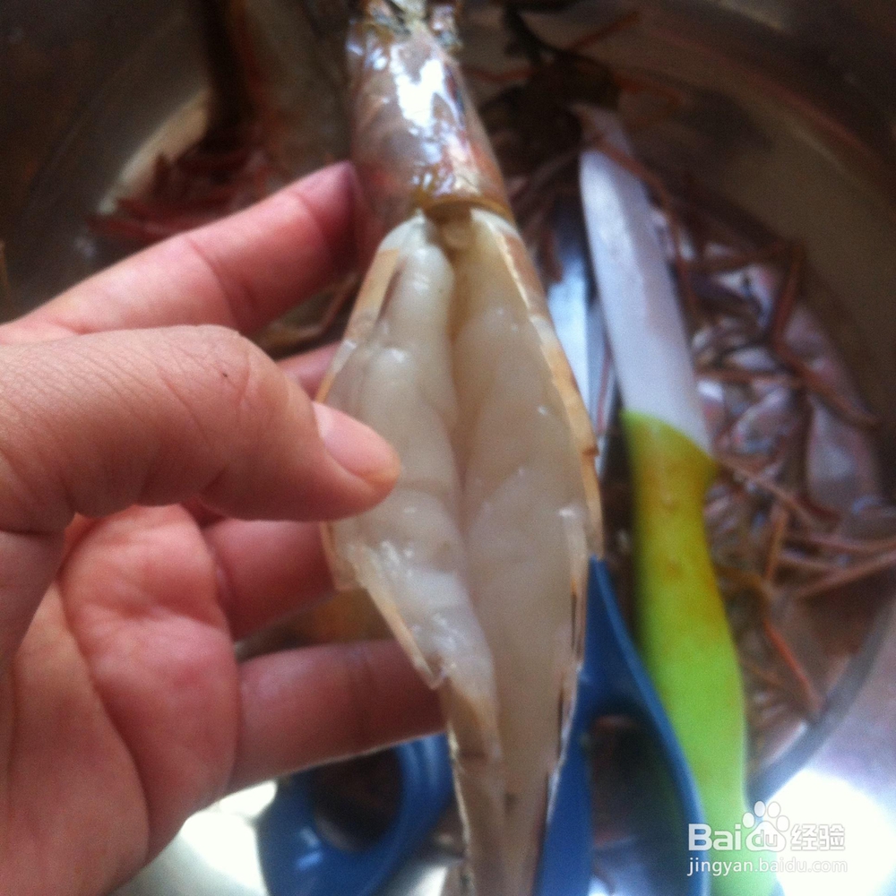 吃货美食-芝士焗酒渍海虾!