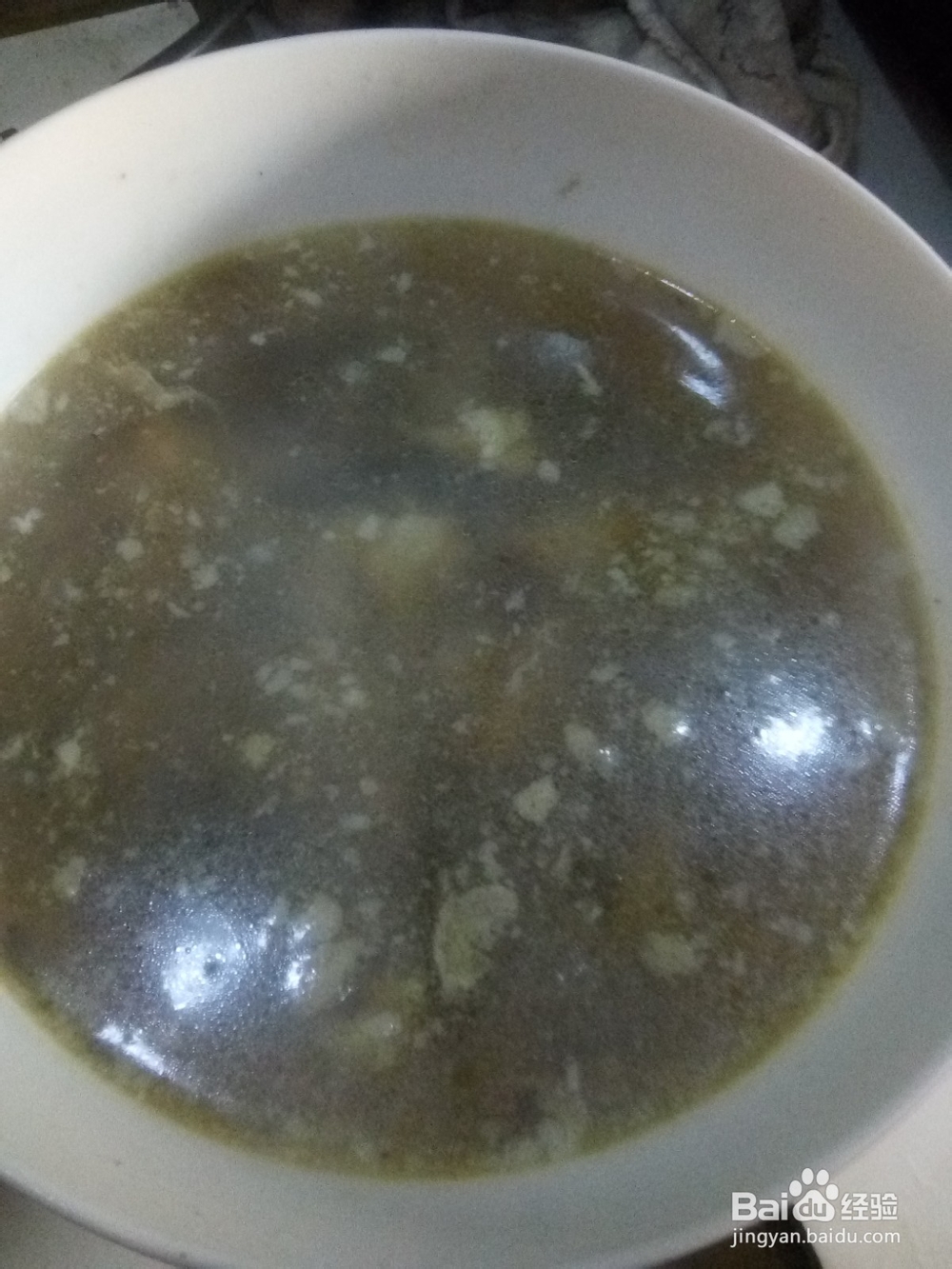 居家紫菜鸡蛋汤