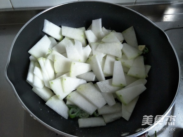 海米冬瓜的做法